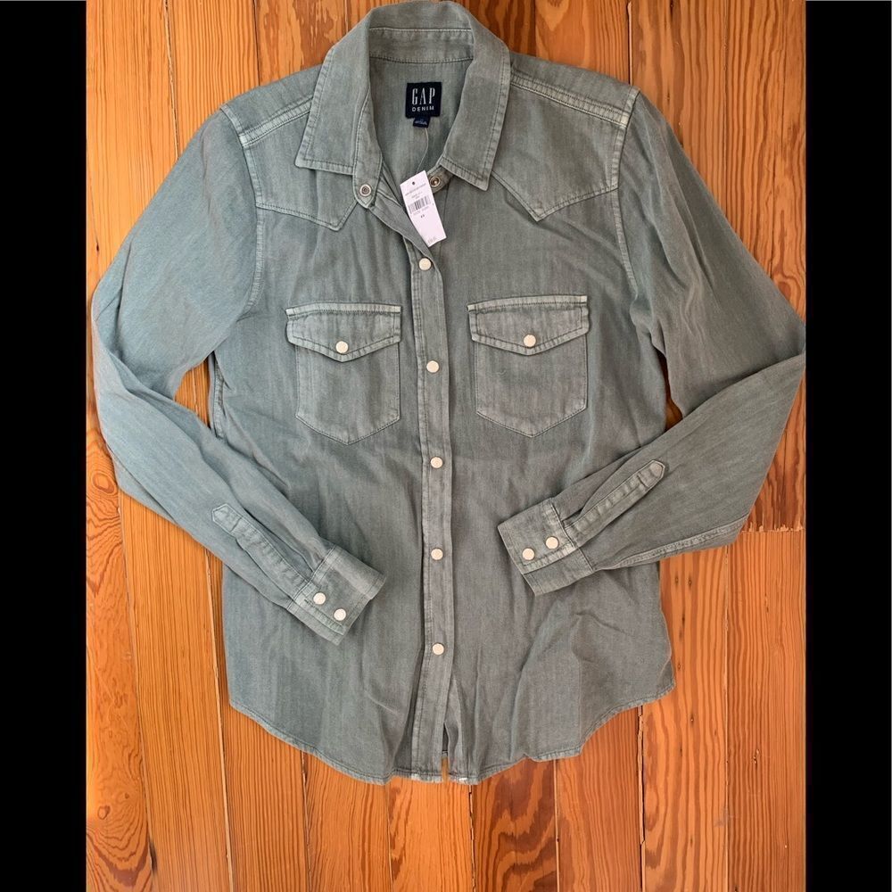 NWT Gap Western Shirt